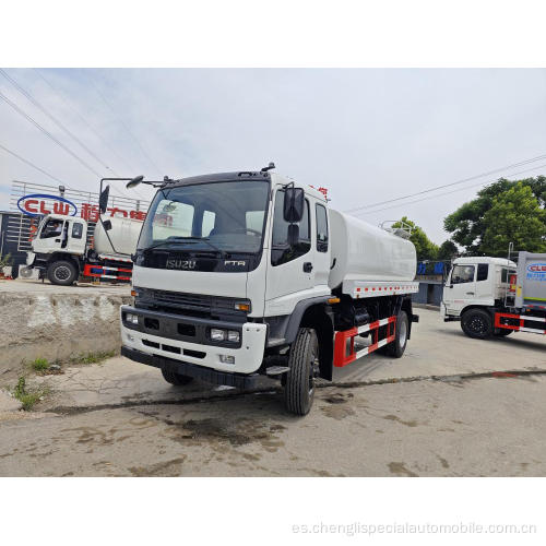 Camión de combustible móvil isuzu diesel camión de combustible móvil